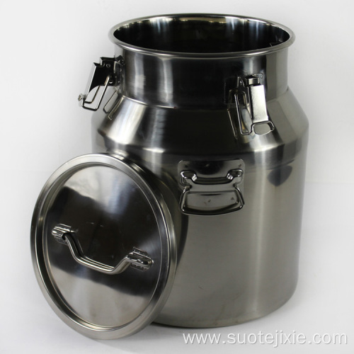 304 stainless steel airtight barrel milk tank